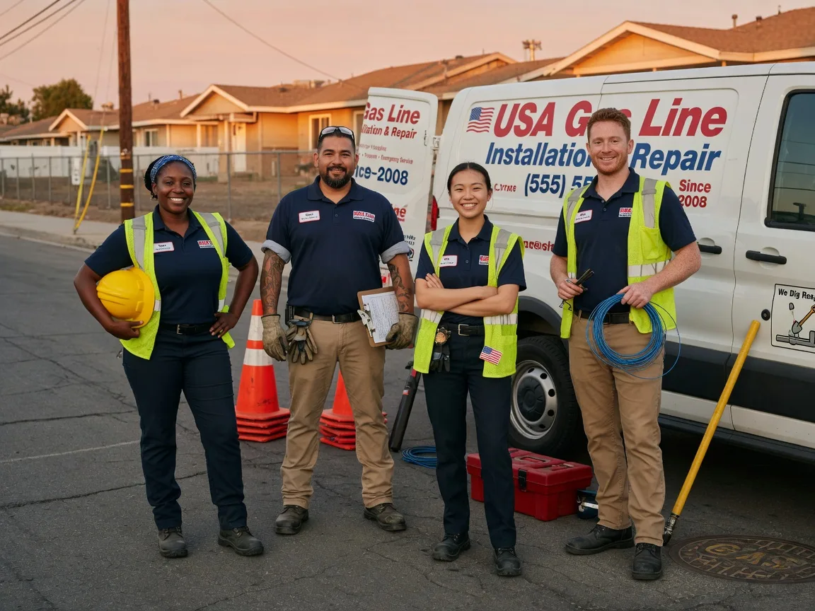 Gas Line Installation company in Cheneyville, LA